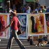 City Art Vendors Protest New Park Regulations